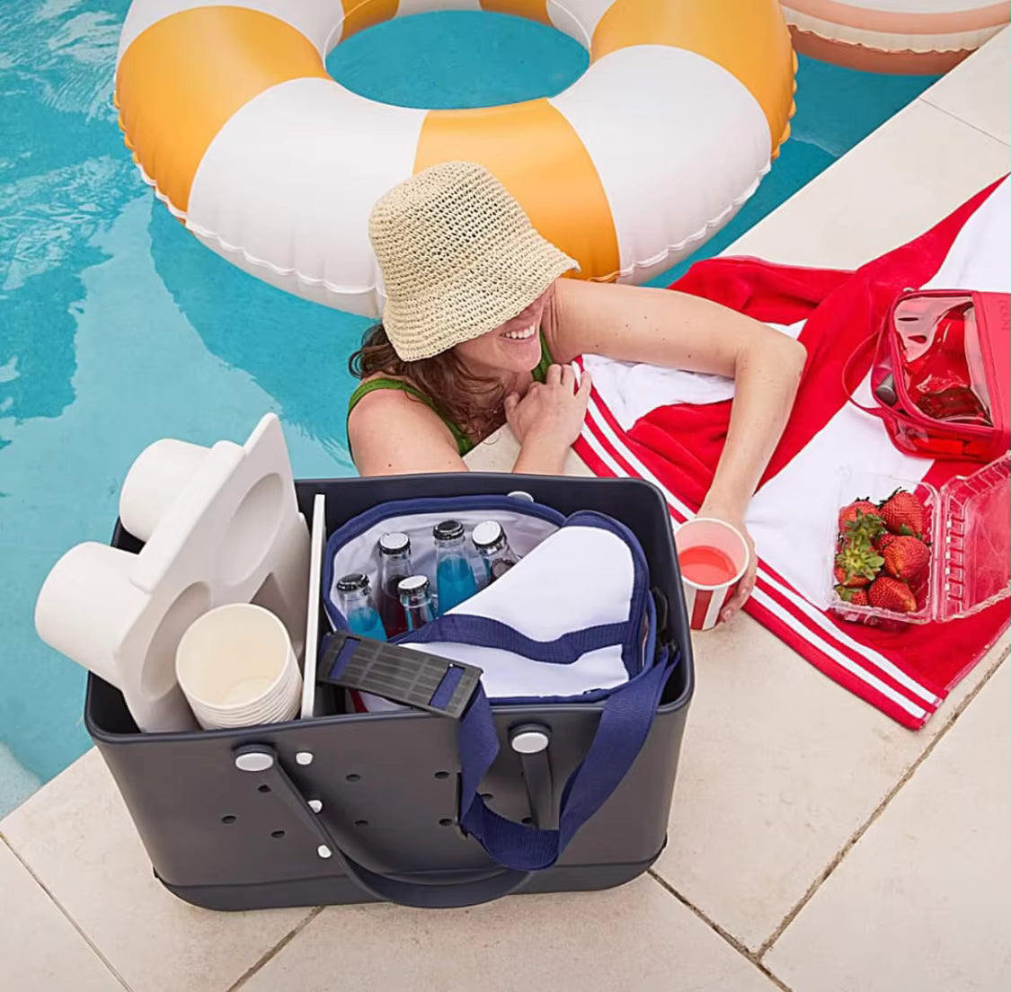 BUBBLY BAG™ Large - A kompromisszummentes strandélmény és mozgó bázis